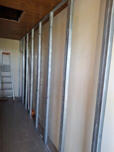 Isolation interieur murs en biofib finition placo